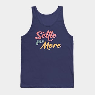 Settle for more Vintage Tank Top